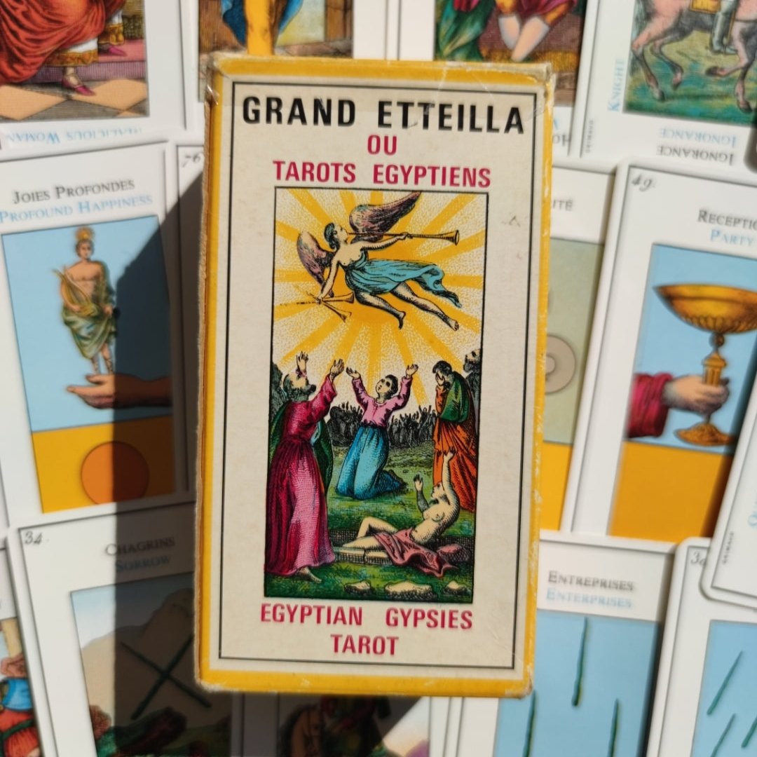 Tarot Grand Etteilla ou Tarot Égyptien 1976 Grimaud