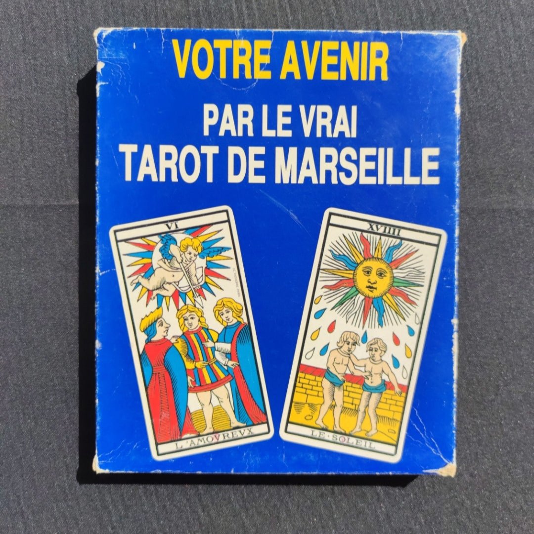 Coffret Tarot de Marseille Paul marteau 1990 Dusserre