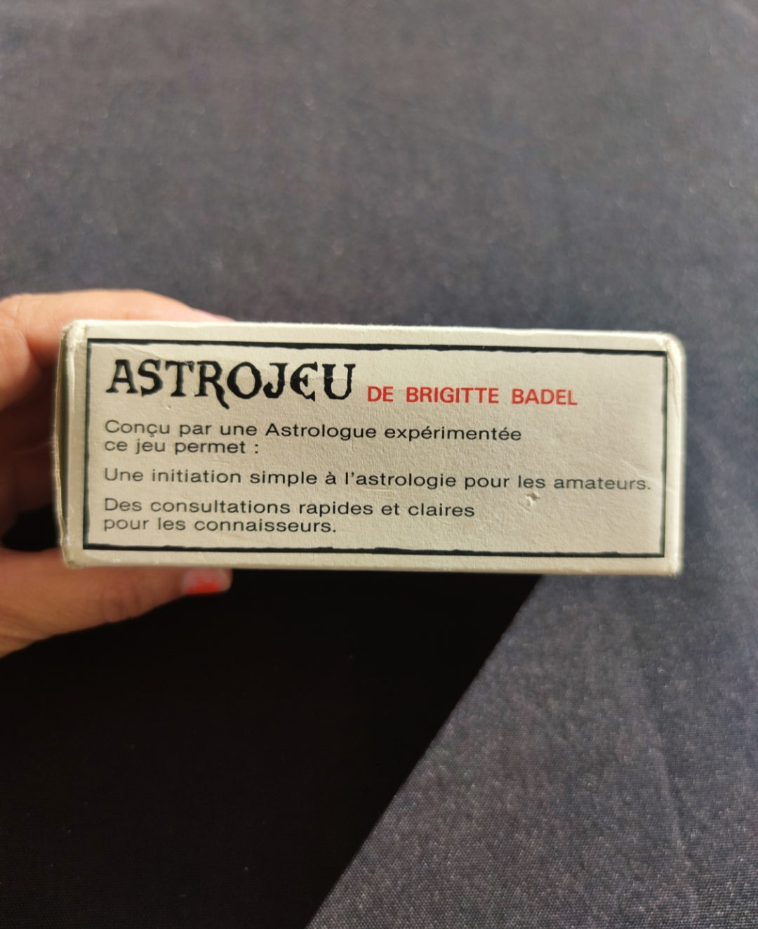 Astrojeu / Astrogame Brigitte Badel -1986 Grimaud