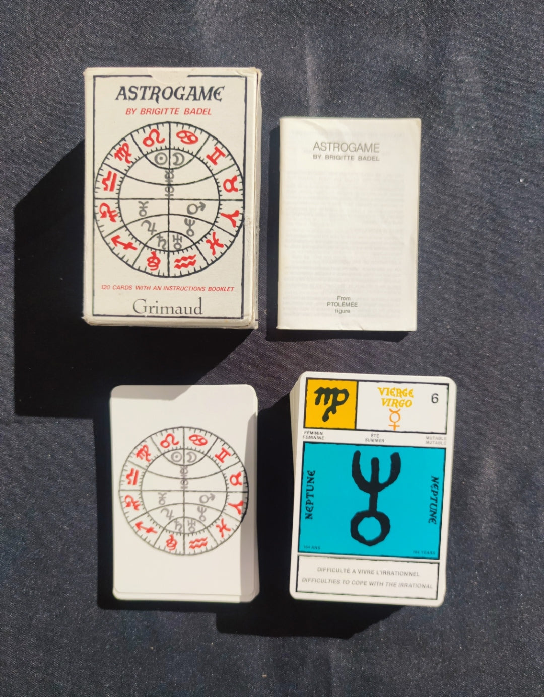 Astrojeu / Astrogame Brigitte Badel -1986 Grimaud