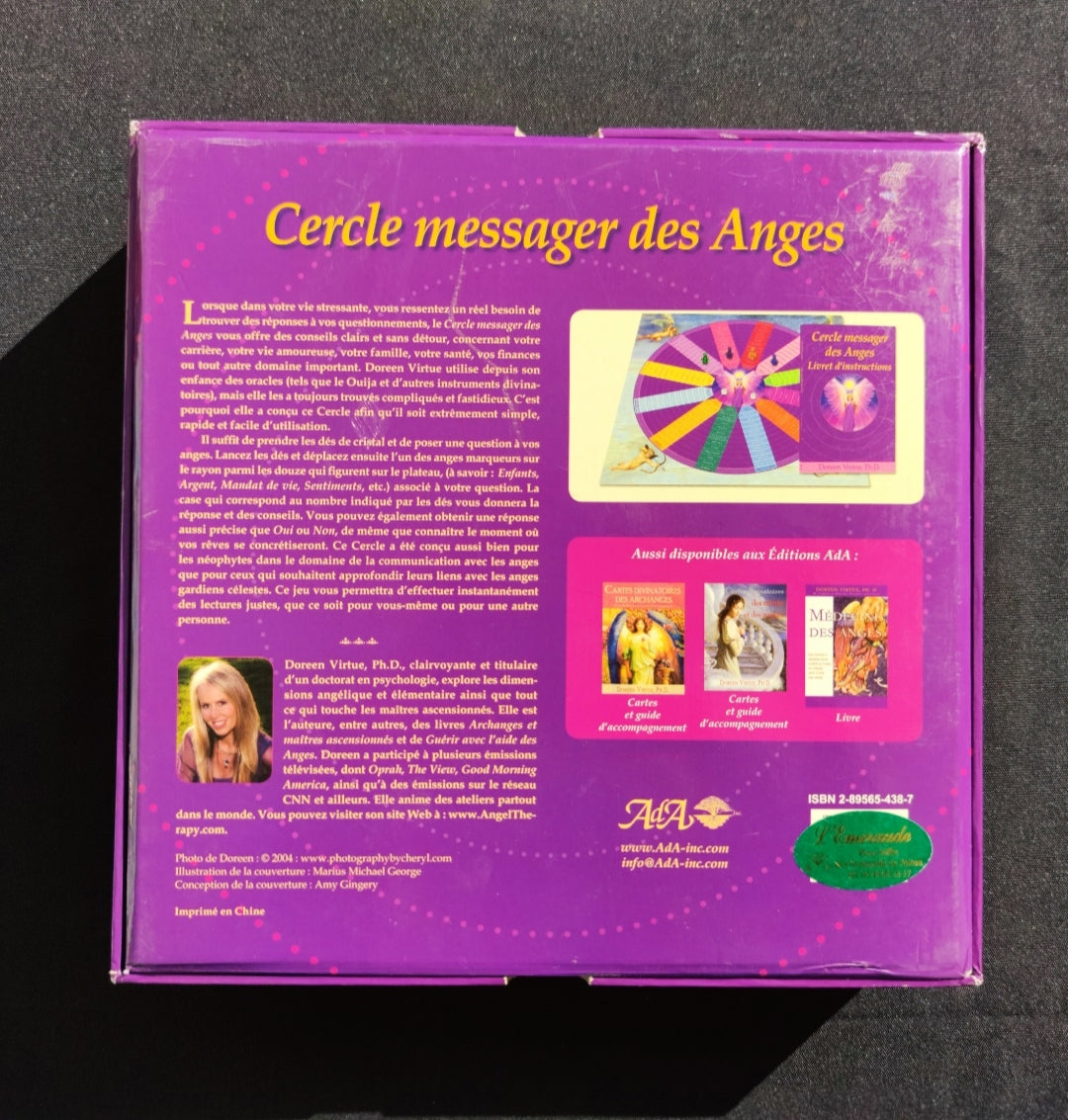 Cercle messager des anges - coffret jeu - Doreen Virtuel 2007