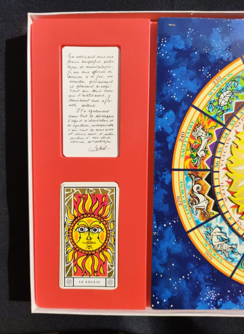Jeu Astrologique Astro Soleil style Picasso 1971- Madame Soleil