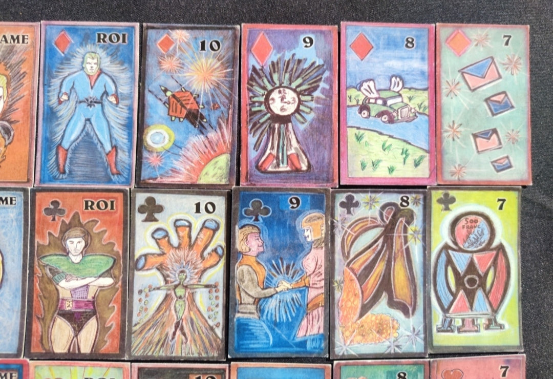 Oracle L’Arcanatempo – Cartes Divinatoires Françaises – Jeu Rare de 32 Cartes
