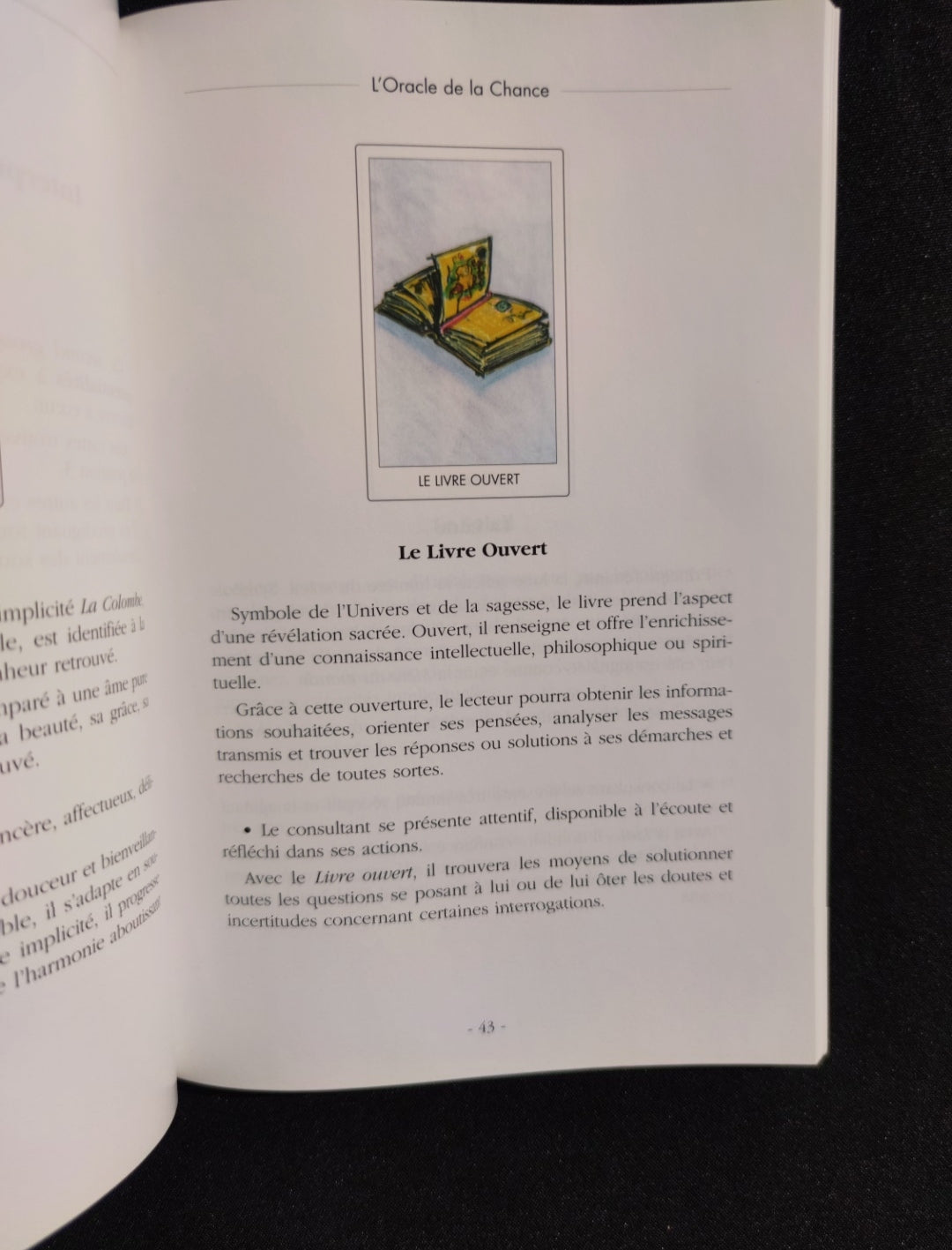 Oracle de la Chance 2003 – Jeu Divinatoire Français Rare – 48 Cartes + Livret