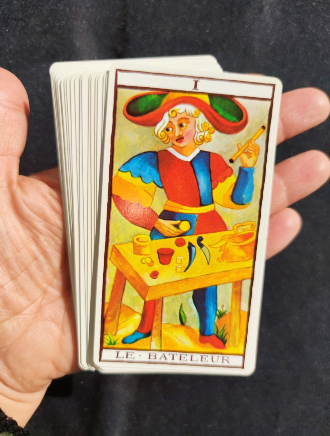 Tarot de Marseille Maritxu de Guler – Édition Fournier 1983 – Jeu Complet 78 Cartes