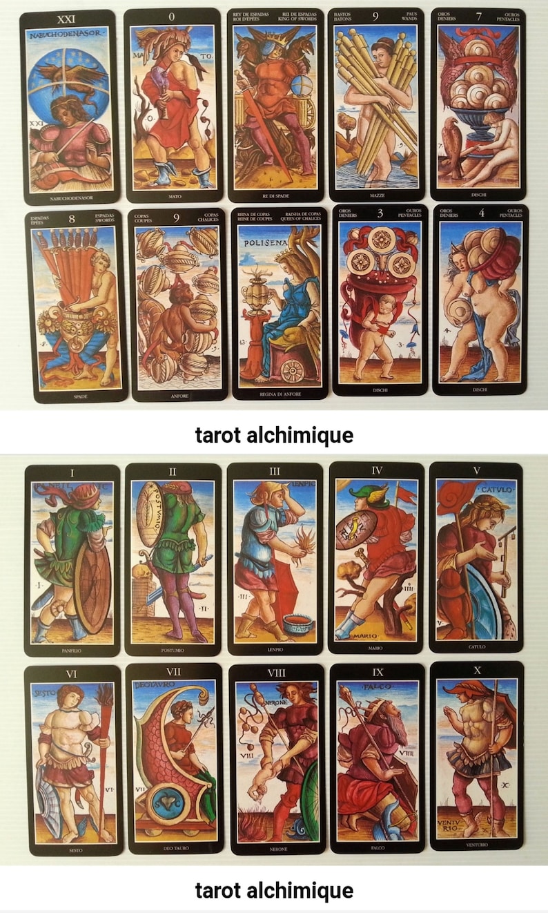 Tarot Alchimique 2002 - Lo Scarabeo/Fabbri