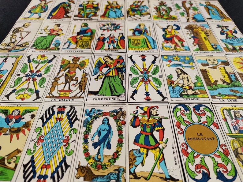 Coffret Tarot Épinal-1976