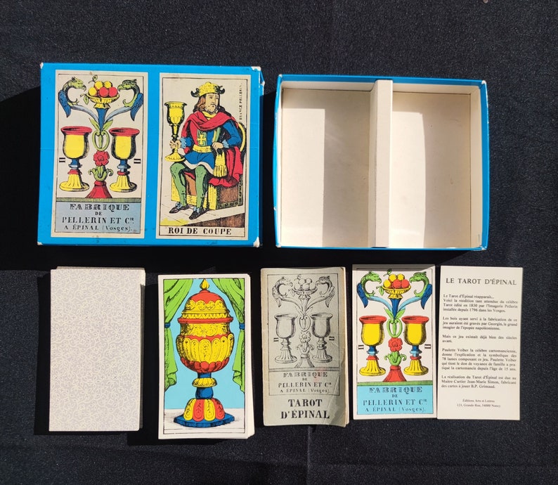 Coffret Tarot Épinal-1976