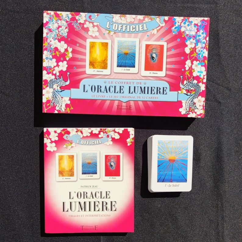 Oracle Lumière Patrick Jeau – Coffret Divinatoire Complet Rare Édition 2015 en Français