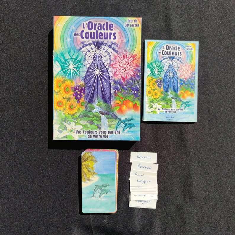L'oracle des couleurs - Jeu de 39 cartes - Vos couleurs vous parlent de votre vie - Lecoutre-Blachère Marie-France - 2000