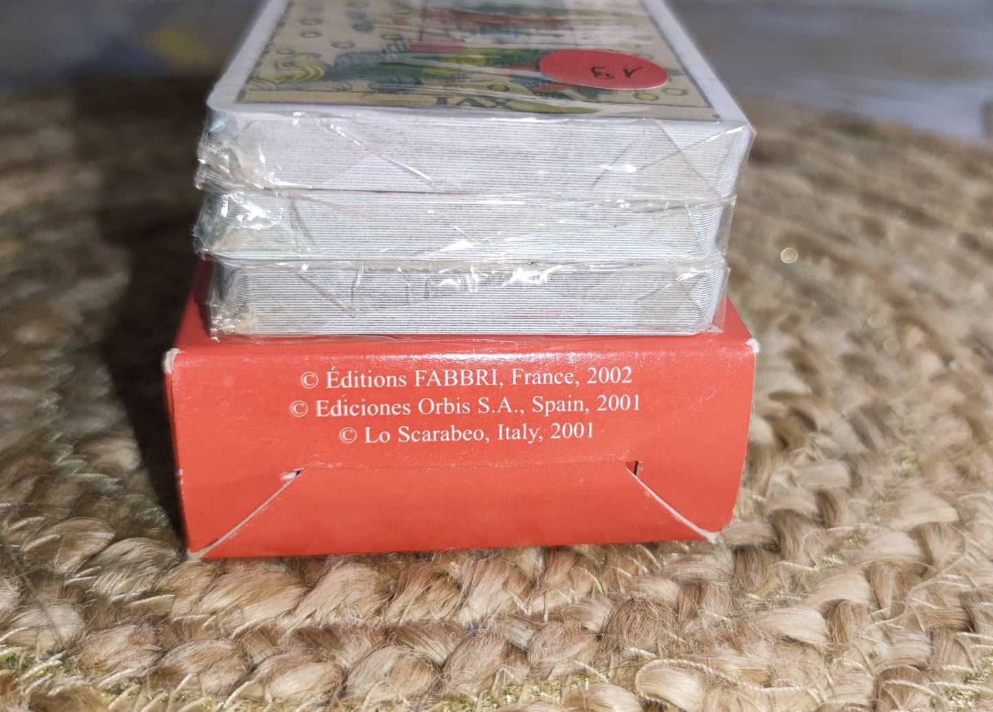 Tarot of Marseilles 2002 - Lo Scarabeo-gift-divination-cartomancy-clairvoyance-fortune telling- tarot deck-esotericism-prediction
