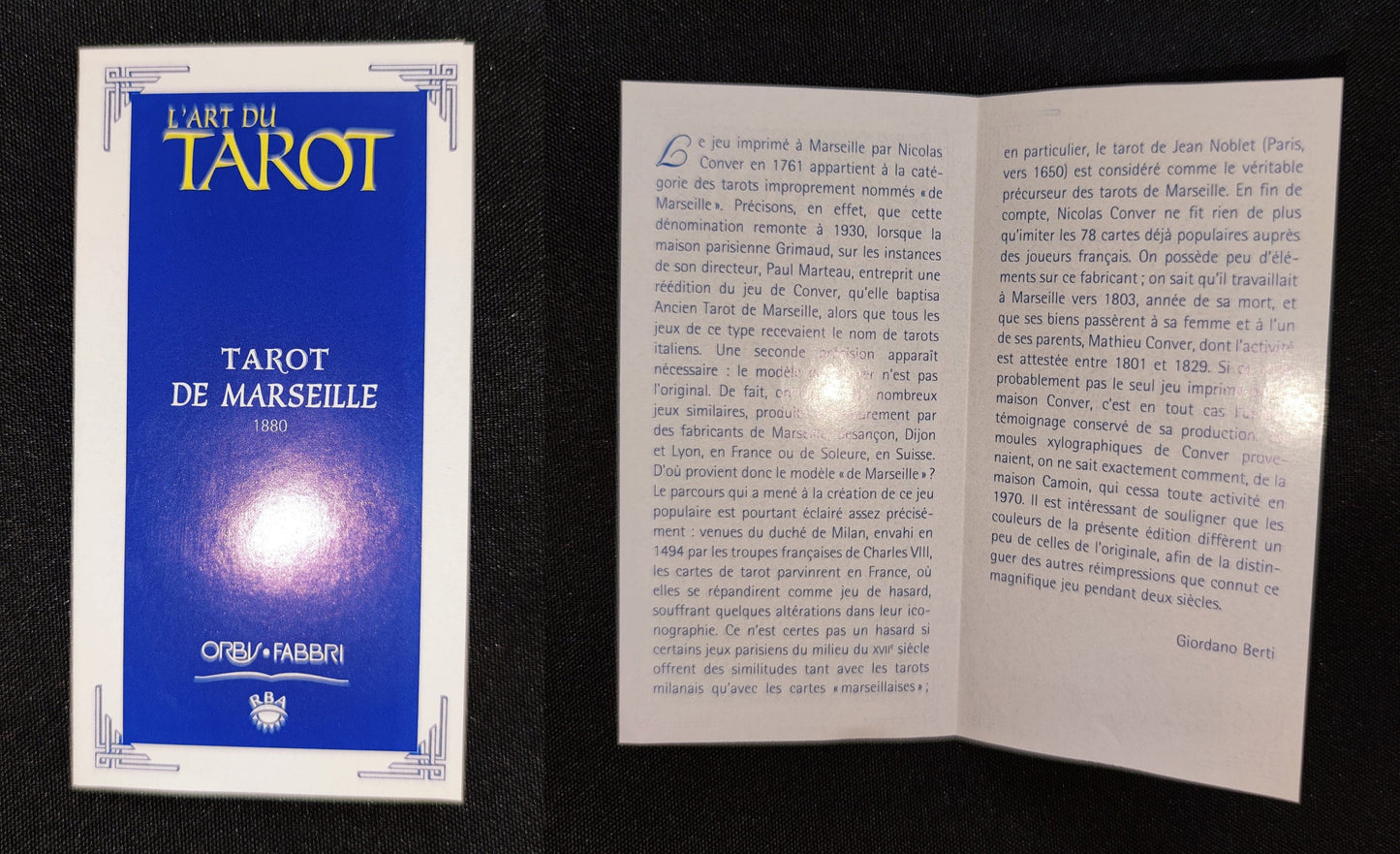 Tarot of Marseilles 2002 - Lo Scarabeo-gift-divination-cartomancy-clairvoyance-fortune telling- tarot deck-esotericism-prediction
