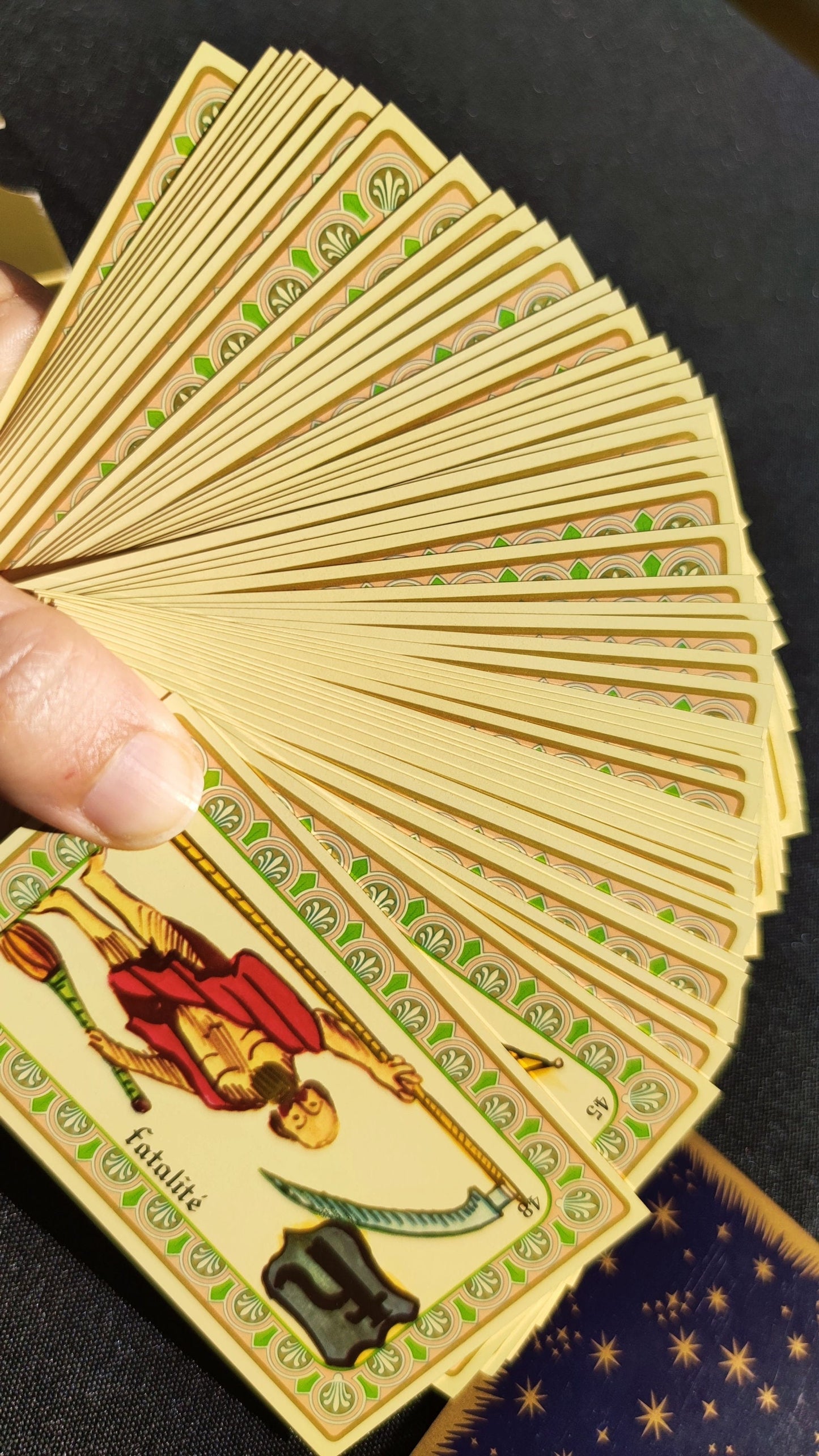 Oracle Belline Luxury Version Gold edges 1997-gift-divination-cartomancy-clairvoyance-fortune telling-esotericism-divinatory guidance