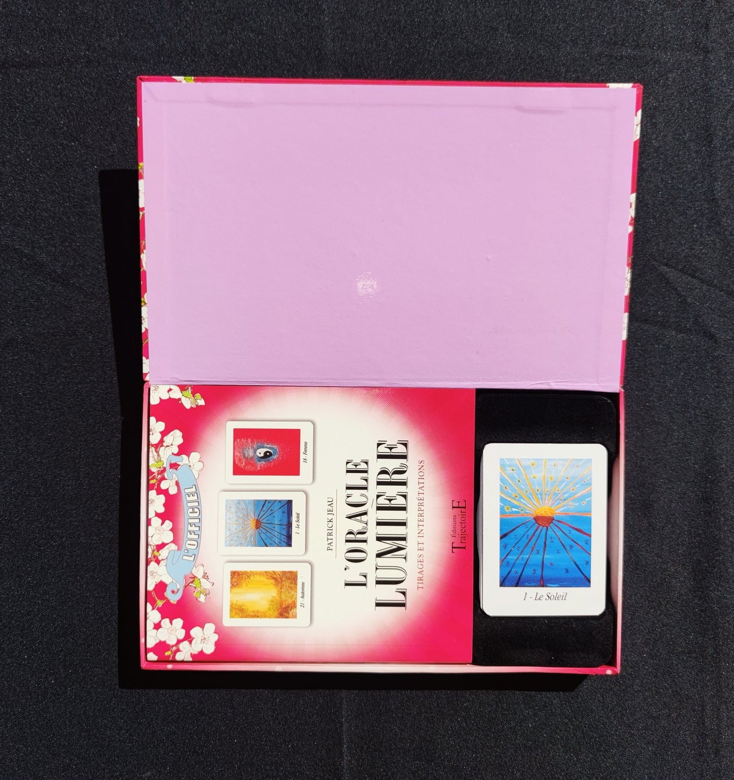 Oracle Lumière Patrick Jeau – Coffret Divinatoire Complet Rare Édition 2015 en Français
