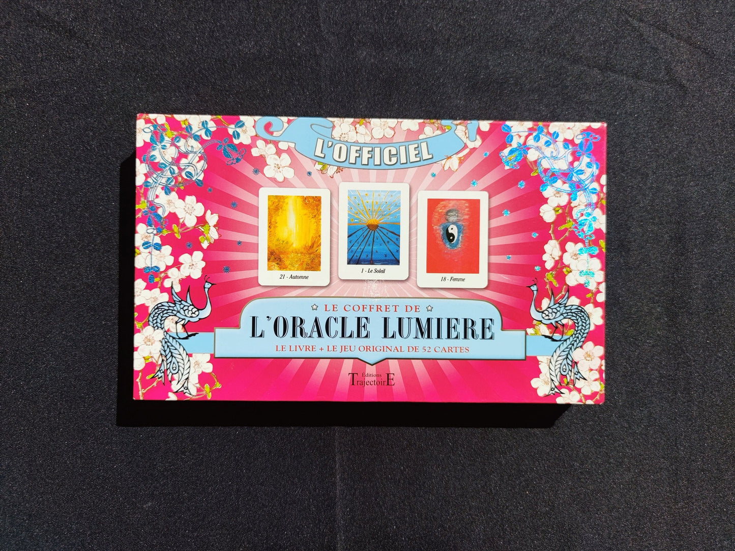 Oracle Lumière Patrick Jeau – Coffret Divinatoire Complet Rare Édition 2015 en Français