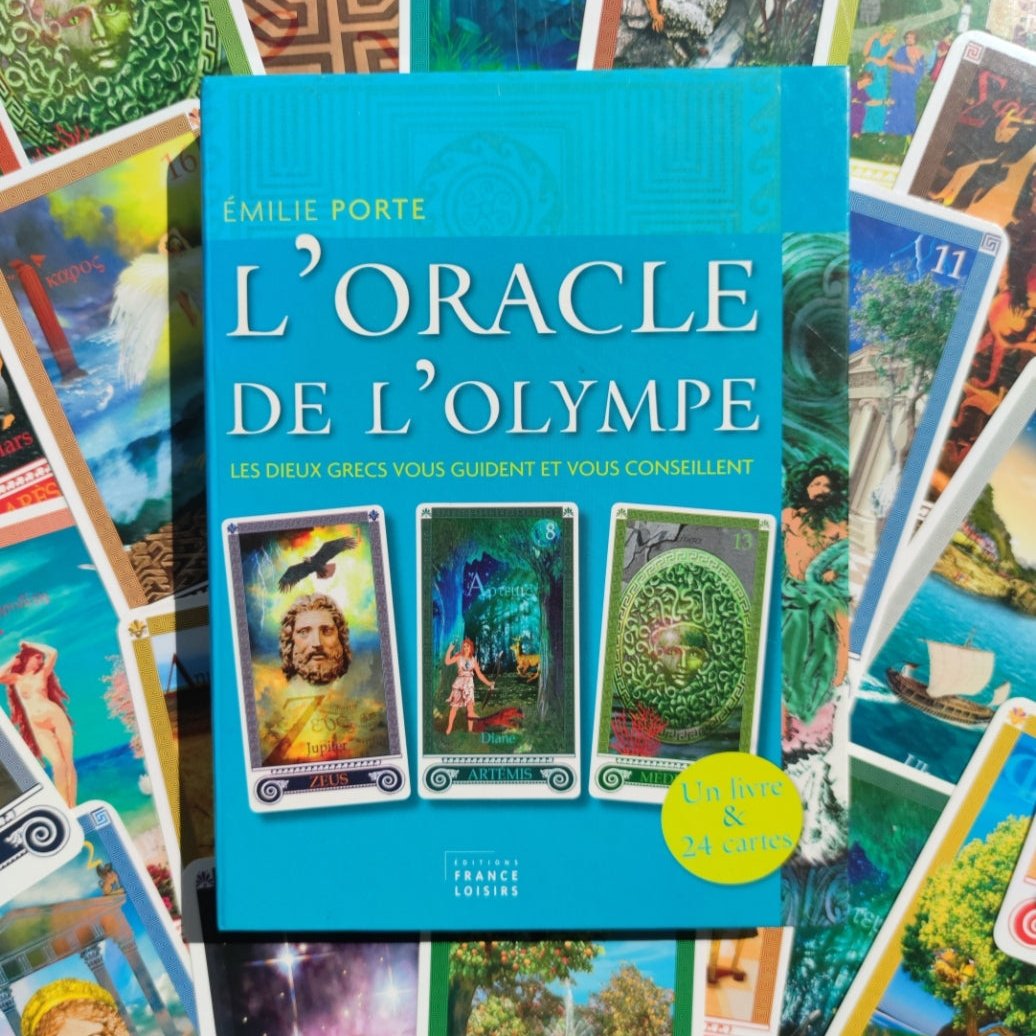 Oracle de l'Olympe – Jeu Divinatoire Rare 2011 Complet avec Livre & Coffret – France Loisirs