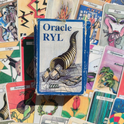 Oracle RYL 1999 – Jeu de Cartes Divinatoires Rare et Vintage | 65 Cartes | Oracle Français Épuisé pour Prédictions et Cartomancie