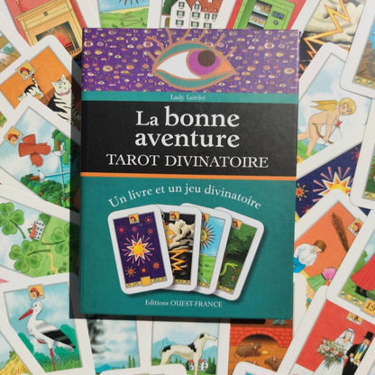 Tarot La Bonne Aventure – Lady Lorelei (2014) – Jeu Divinatoire Bohémien Rare & Complet en Français