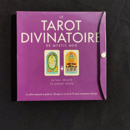 Tarot Mystic Meg 2003 – Édition Rare Scellée – Jeu de Tarot Divinatoire Français Unique et Neuf