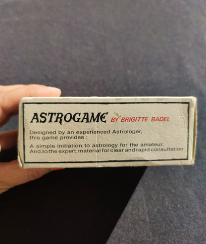 Astrogame Brigitte Badel 1986 – Jeu d'Astrologie Divinatoire Vintage Complet et Rare