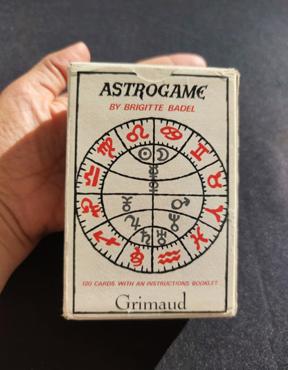 Astrogame Brigitte Badel 1986 – Jeu d'Astrologie Divinatoire Vintage Complet et Rare