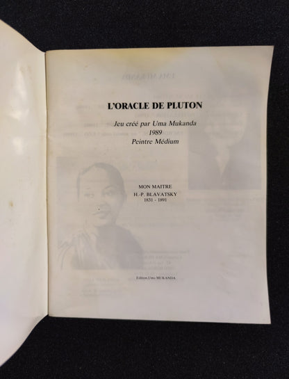 Oracle de Pluton Uma Mukanda 1986 – Jeu Divinatoire Ancien Rare Encromancie Ésotérisme Français