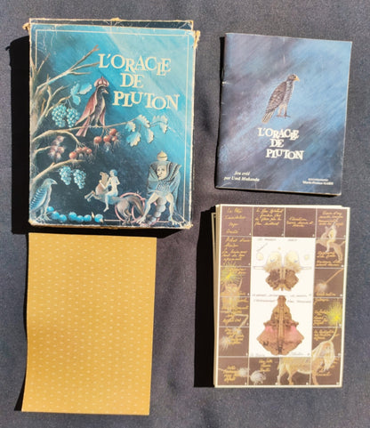 Oracle de Pluton Uma Mukanda 1986 – Jeu Divinatoire Ancien Rare Encromancie Ésotérisme Français