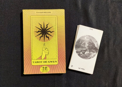 Tarot de Gwen 1979 – Jeu Divinatoire Rare – 22 Arcanes Majeurs + Livre en Français