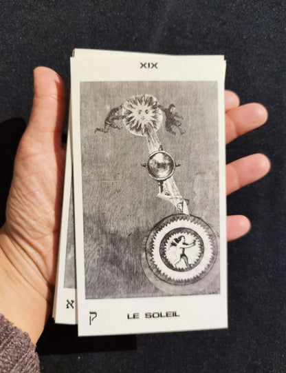 Tarot de Gwen 1979 – Jeu Divinatoire Rare – 22 Arcanes Majeurs + Livre en Français