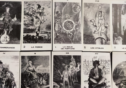 Tarot de Gwen 1979 – Jeu Divinatoire Rare – 22 Arcanes Majeurs + Livre en Français