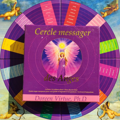 Cercle Messager des Anges Doreen Virtue 2007 – Coffret Divinatoire Rare et Complet en Français