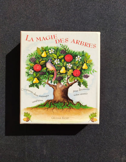La Magie des Arbres – Oracle Divinatoire Rare 2005 | 52 Cartes + Livret Français | Jeu Ésotérique Nature & Spiritualité