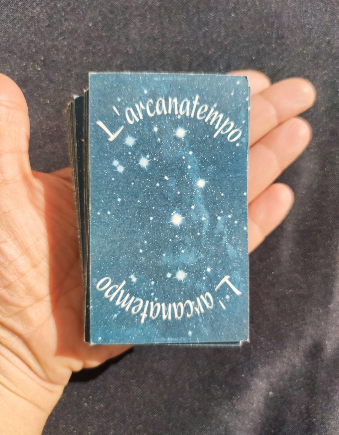 Oracle L’Arcanatempo – Cartes Divinatoires Françaises – Jeu Rare de 32 Cartes