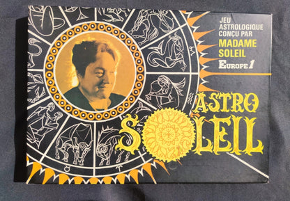 Jeu Astrologique Astro Soleil – Édition Vintage 1971 par Madame Soleil – Oracle Collector Unique et Rare conçu par Madame Soleil