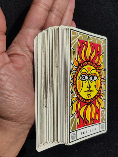 Jeu Astrologique Astro Soleil – Édition Vintage 1971 par Madame Soleil – Oracle Collector Unique et Rare conçu par Madame Soleil