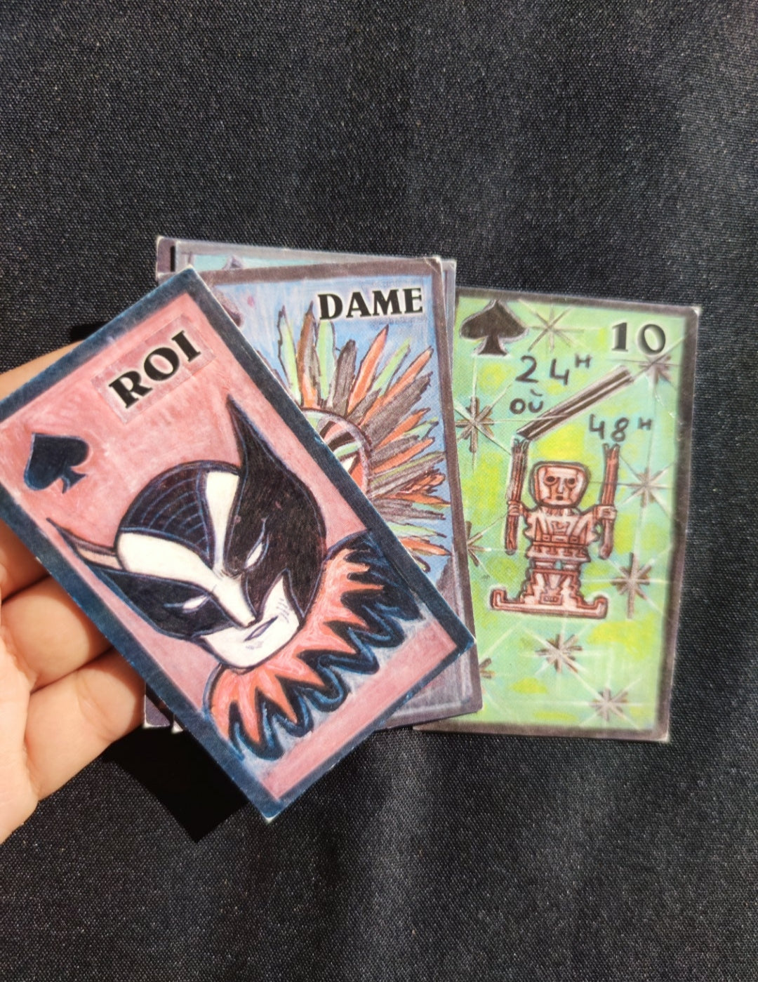 Oracle L’Arcanatempo – Cartes Divinatoires Françaises – Jeu Rare de 32 Cartes