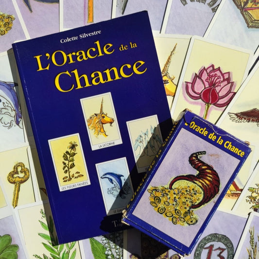 Oracle de la Chance 2003 – Jeu Divinatoire Français Rare – 48 Cartes + Livret