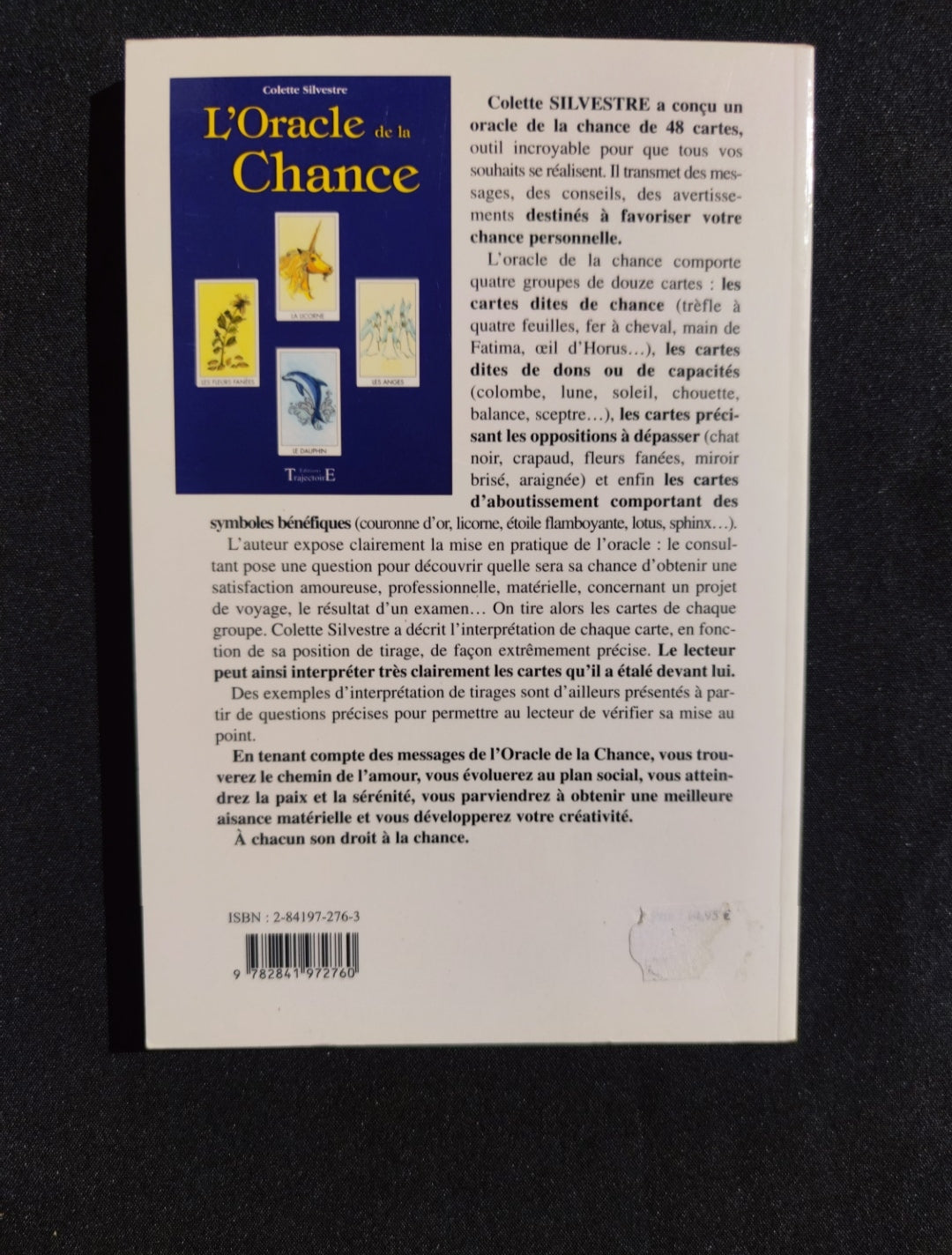 Oracle de la Chance 2003 – Jeu Divinatoire Français Rare – 48 Cartes + Livret