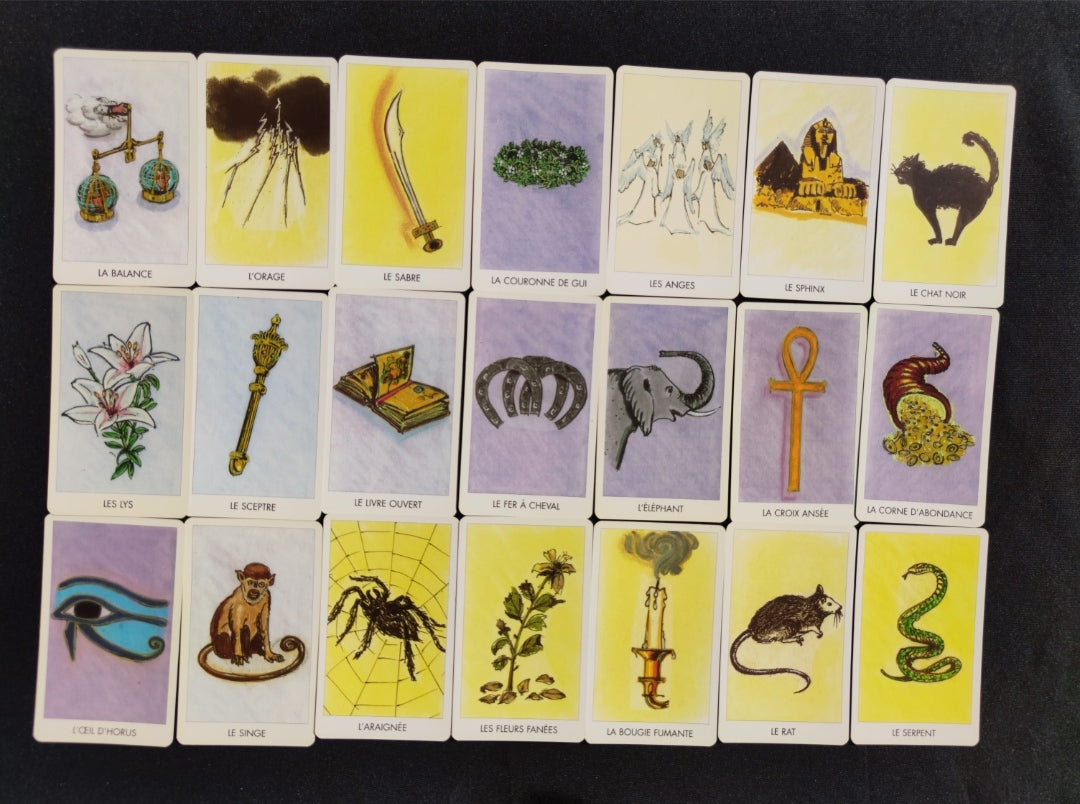 Oracle de la Chance 2003 – Jeu Divinatoire Français Rare – 48 Cartes + Livret