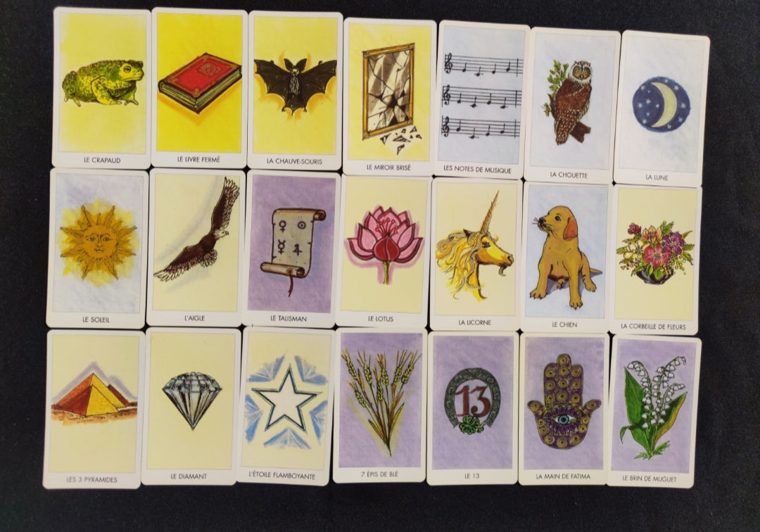 Oracle de la Chance 2003 – Jeu Divinatoire Français Rare – 48 Cartes + Livret