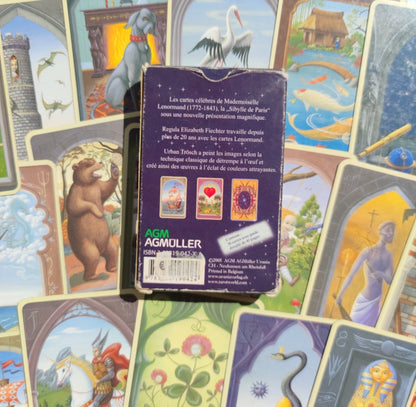 Jeu Divinatoire Français – Cartes Mystiques de Mlle Lenormand – 1ère Édition 2005 Rare