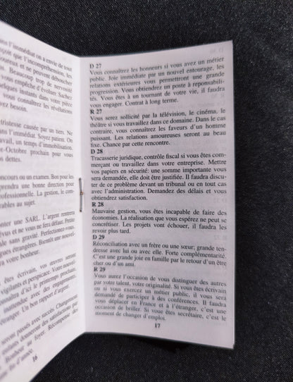 Tarot ABC de l'Encromancie Uma Mukanda 1994 – Jeu Divinatoire Rare 78 Cartes Neuf Français