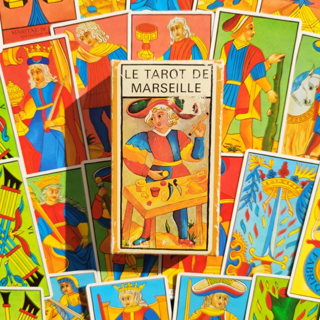Tarot de Marseille Maritxu de Guler – Édition Fournier 1983 – Jeu Complet 78 Cartes