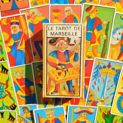 Tarot de Marseille Maritxu de Guler – Édition Fournier 1983 – Jeu Complet 78 Cartes