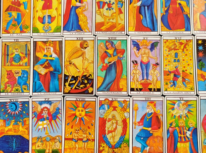 Tarot de Marseille Maritxu de Guler – Édition Fournier 1983 – Jeu Complet 78 Cartes