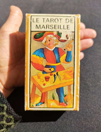 Tarot de Marseille Maritxu de Guler – Édition Fournier 1983 – Jeu Complet 78 Cartes
