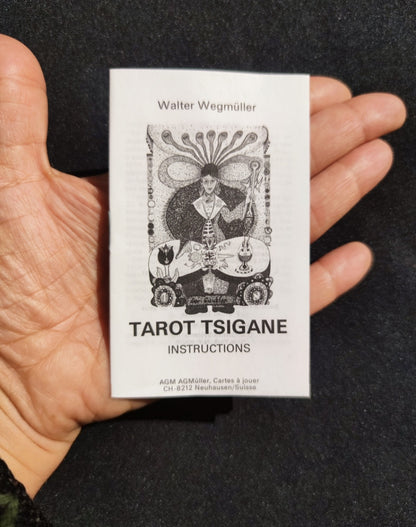 Jeu de Cartes Tziganes Walter Wegmüller – Première Édition 1982 – 78 Cartes Bilingues Français/Anglais
