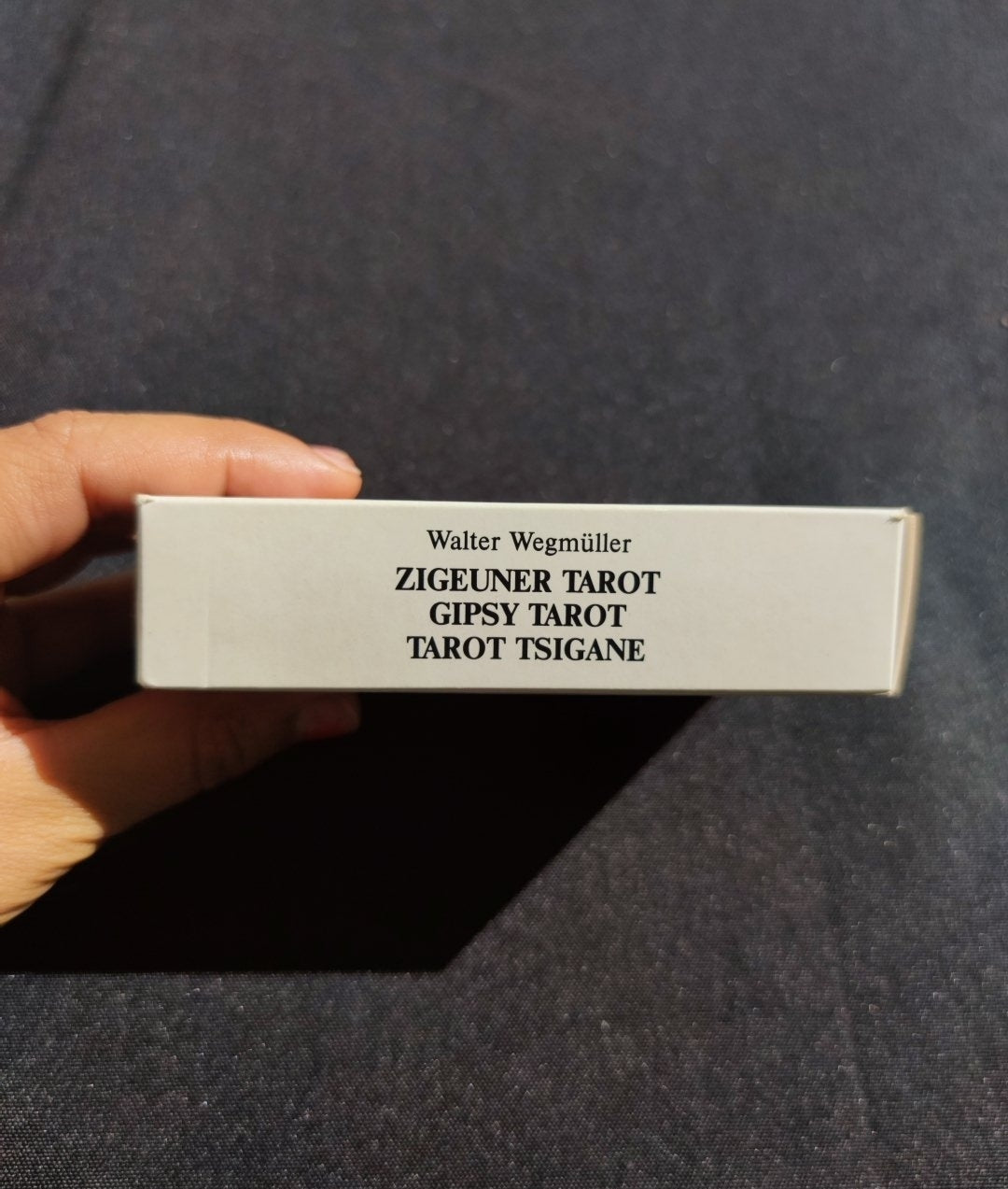 Jeu de Cartes Tziganes Walter Wegmüller – Première Édition 1982 – 78 Cartes Bilingues Français/Anglais