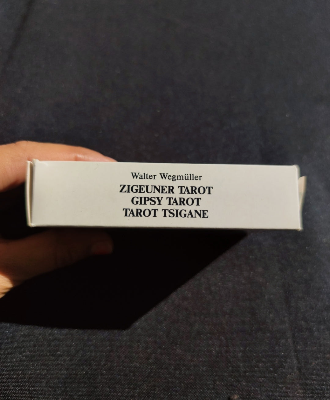 Jeu de Cartes Tziganes Walter Wegmüller – Première Édition 1982 – 78 Cartes Bilingues Français/Anglais