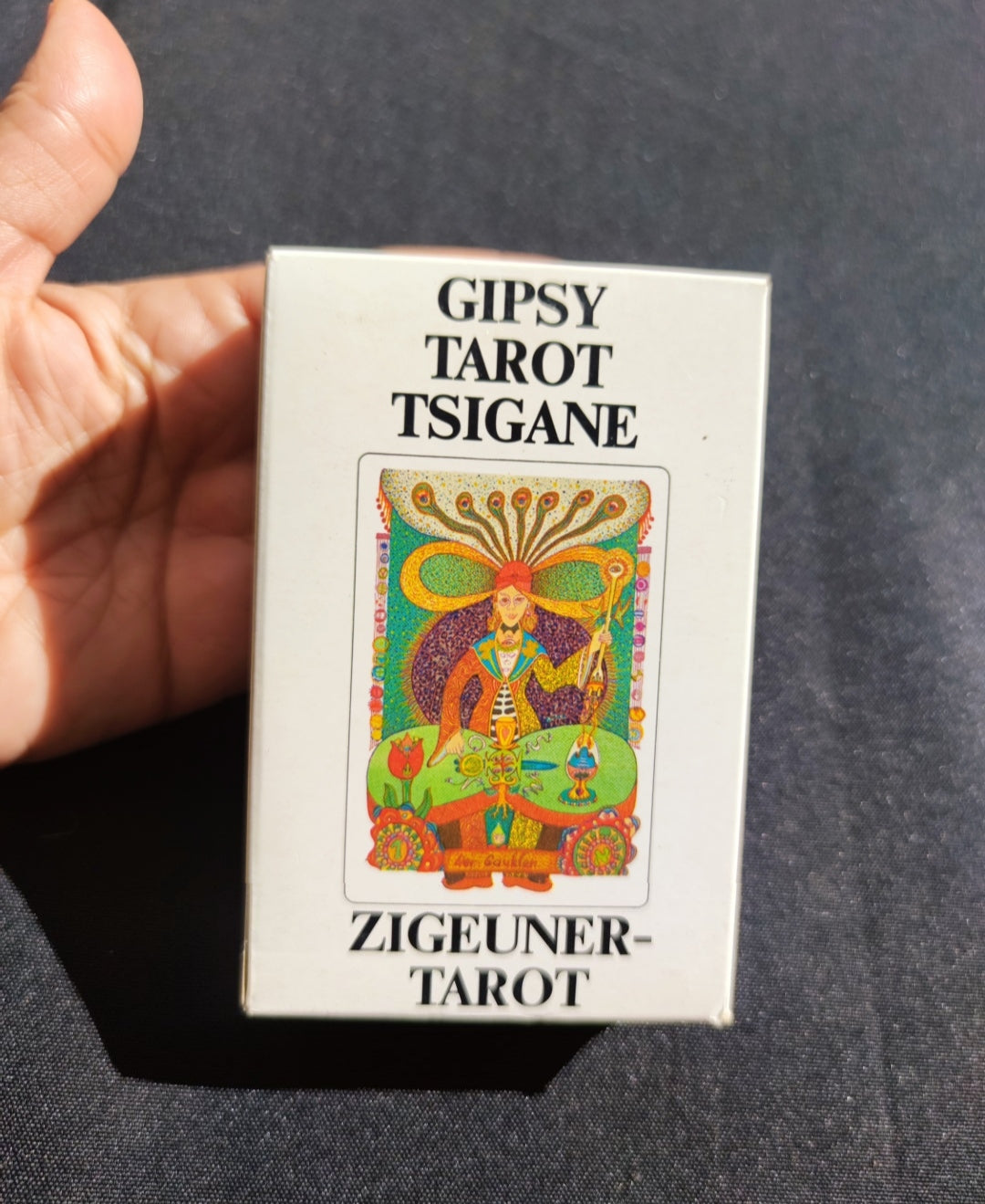 Jeu de Cartes Tziganes Walter Wegmüller – Première Édition 1982 – 78 Cartes Bilingues Français/Anglais